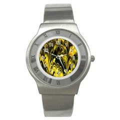 Fractal Marbled 15 Stainless Steel Watches by ImpressiveMoments