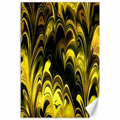 Fractal Marbled 15 Canvas 12  X 18   by ImpressiveMoments