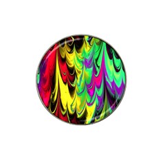 Fractal Marbled 14 Hat Clip Ball Marker by ImpressiveMoments