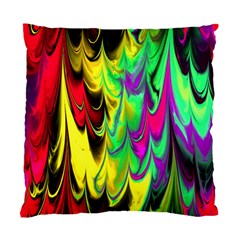 Fractal Marbled 14 Standard Cushion Cases (two Sides)  by ImpressiveMoments