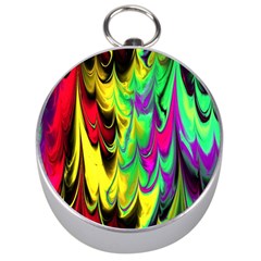 Fractal Marbled 14 Silver Compasses by ImpressiveMoments