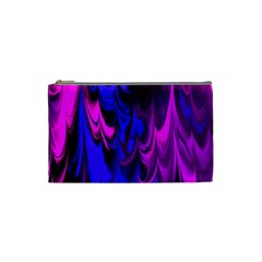 Fractal Marbled 13 Cosmetic Bag (small)  by ImpressiveMoments