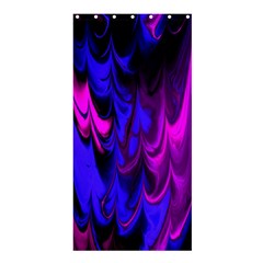 Fractal Marbled 13 Shower Curtain 36  X 72  (stall)  by ImpressiveMoments