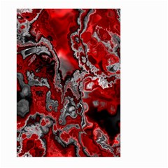 Fractal Marbled 07 Large Garden Flag (two Sides)