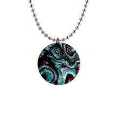 Fractal Marbled 05 Button Necklaces by ImpressiveMoments