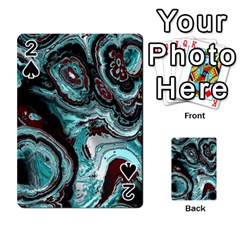 Fractal Marbled 05 Playing Cards 54 Designs  by ImpressiveMoments