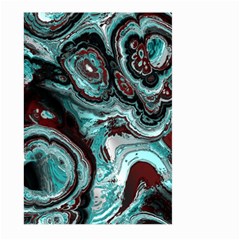 Fractal Marbled 05 Large Garden Flag (two Sides) by ImpressiveMoments