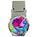 Fluid Art 22 Money Clip Watches Front