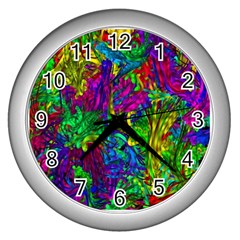 Liquid Plastic Wall Clocks (silver)  by ImpressiveMoments