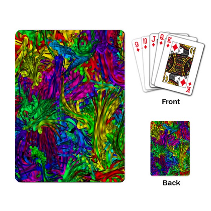 Liquid Plastic Playing Card