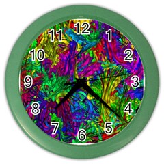 Liquid Plastic Color Wall Clocks by ImpressiveMoments