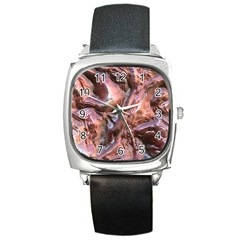 Wet Metal Structure Square Metal Watches by ImpressiveMoments