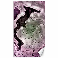 Wet Metal Pink Canvas 40  X 72   by ImpressiveMoments