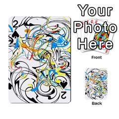 Abstract Fun Design Playing Cards 54 Designs  by digitaldivadesigns