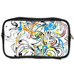 Abstract Fun Design Toiletries Bags by digitaldivadesigns