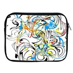 Abstract Fun Design Apple iPad 2/3/4 Zipper Cases Front