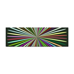 Colorful Rays Sticker Bumper (10 Pack) by LalyLauraFLM