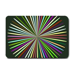 Colorful Rays Small Doormat by LalyLauraFLM