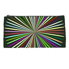 Colorful Rays Pencil Case by LalyLauraFLM