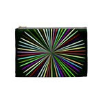 Colorful rays Cosmetic Bag (Medium) Front