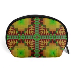 Tribal Shapes Pattern Accessory Pouch by LalyLauraFLM