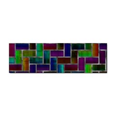 Colorful Rectangles Pattern Sticker Bumper (10 Pack)