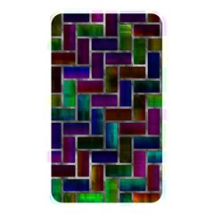 Colorful Rectangles Pattern Memory Card Reader (rectangular) by LalyLauraFLM