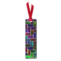 Colorful Rectangles Pattern Small Book Mark by LalyLauraFLM