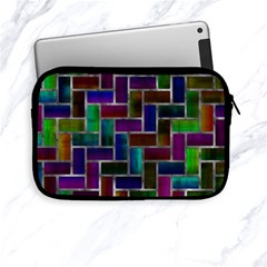 Colorful Rectangles Pattern Apple Ipad Mini Zipper Case by LalyLauraFLM