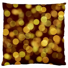 Modern Bokeh 9 Large Cushion Cases (one Side)  by ImpressiveMoments