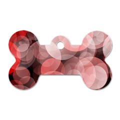 Modern Bokeh 10 Dog Tag Bone (two Sides) by ImpressiveMoments