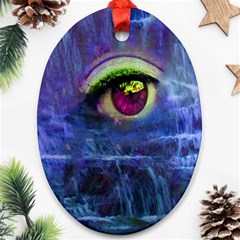 Waterfall Tears Ornament (oval) 