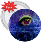 Waterfall Tears 3  Buttons (10 pack)  Front