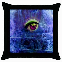 Waterfall Tears Throw Pillow Cases (black) by icarusismartdesigns