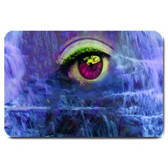 Waterfall Tears Large Doormat  by icarusismartdesigns