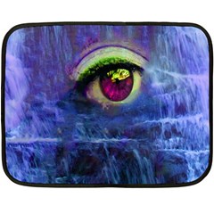 Waterfall Tears Fleece Blanket (mini) by icarusismartdesigns