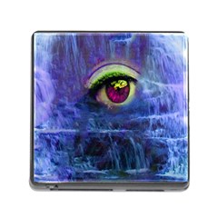 Waterfall Tears Memory Card Reader (square) by icarusismartdesigns