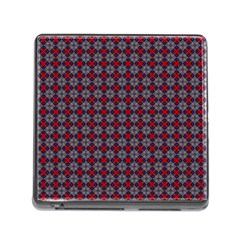 Cute Pretty Elegant Pattern Memory Card Reader (square) by GardenOfOphir