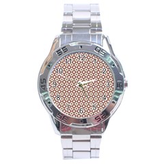 Cute Pretty Elegant Pattern Stainless Steel Men s Watch by GardenOfOphir