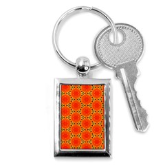 Cute Pretty Elegant Pattern Key Chains (rectangle)  by GardenOfOphir