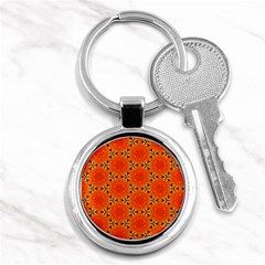 Cute Pretty Elegant Pattern Key Chains (round)  by GardenOfOphir