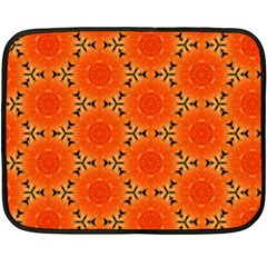 Cute Pretty Elegant Pattern Double Sided Fleece Blanket (Mini) 