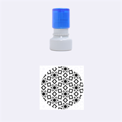 Cute Pretty Elegant Pattern Rubber Round Stamps (small) by GardenOfOphir