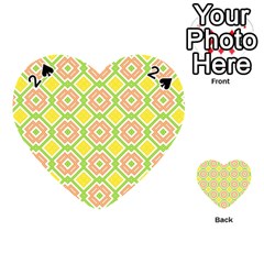 Cute Pretty Elegant Pattern Playing Cards 54 (heart)  by GardenOfOphir