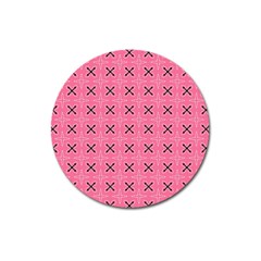 Cute Pretty Elegant Pattern Magnet 3  (round) by GardenOfOphir