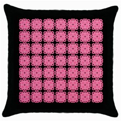 Cute Pretty Elegant Pattern Throw Pillow Cases (black) by GardenOfOphir