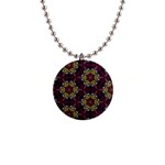 Cute Pretty Elegant Pattern Button Necklaces Front