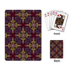 Cute Pretty Elegant Pattern Playing Card by GardenOfOphir