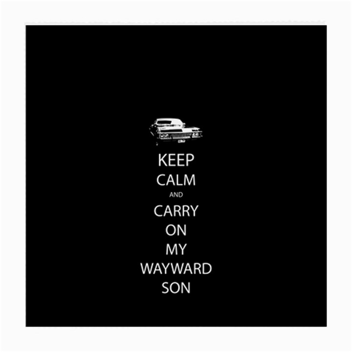 Keep Calm and Carry On My Wayward Son Medium Glasses Cloth (2-Side)