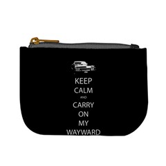 Keep Calm And Carry On My Wayward Son Mini Coin Purses by TheFandomWard